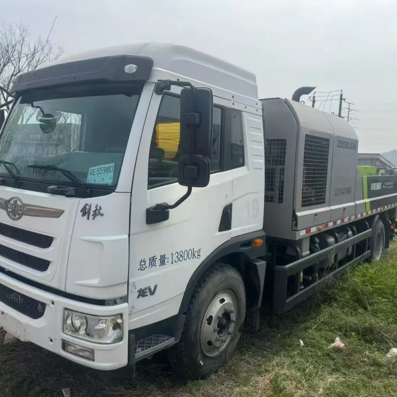 2023 zoomlion 10022 truck mounted concrete line pump