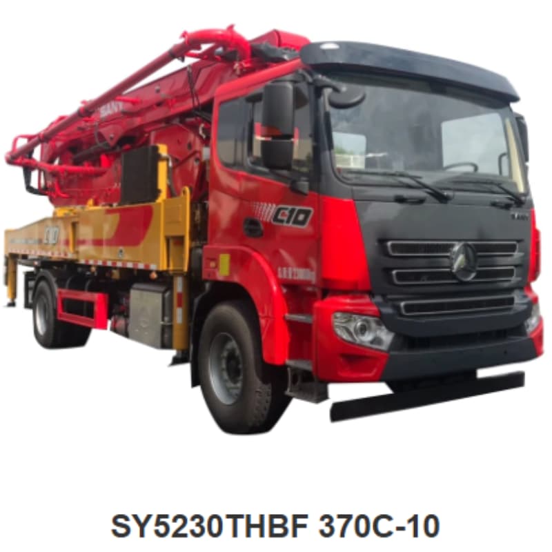 2026 New Sany Pump Truck 37m on Sany Chassis