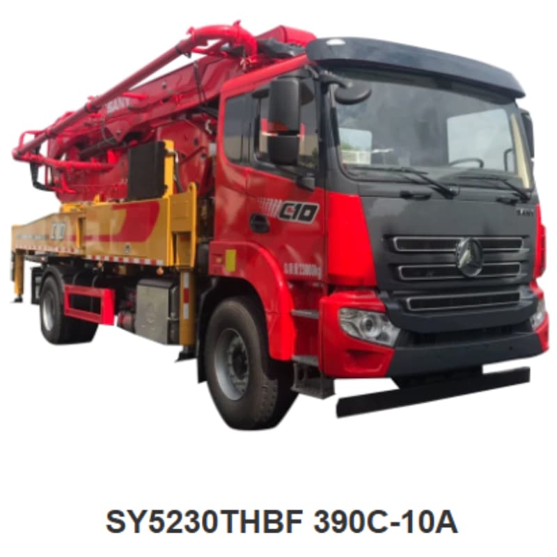 2026 New Sany Pump Truck 39m on Sany Chassis