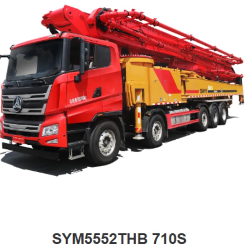 2026 New Sany Pump Truck 71m On Sany Chassis