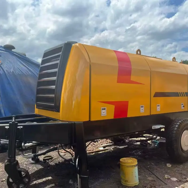 Sany Used Diesel Trailer Pump 6016