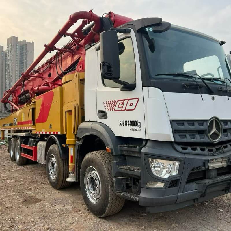 Used 2020 SANY Mercedes 62m Concrete Pump Truck
