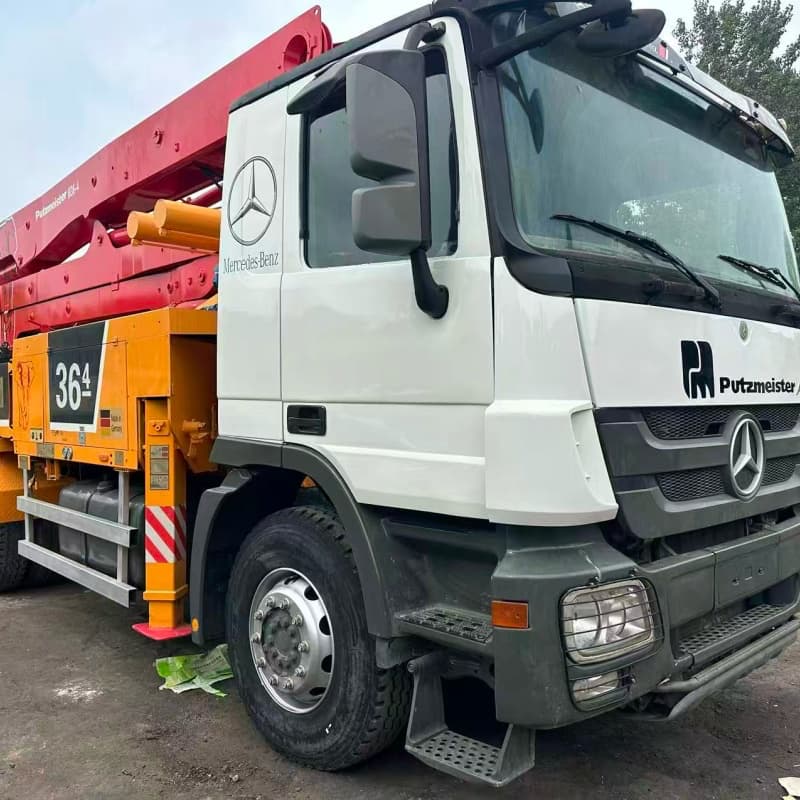 2012 Putzmeister 36m used Concrete Pump Truck