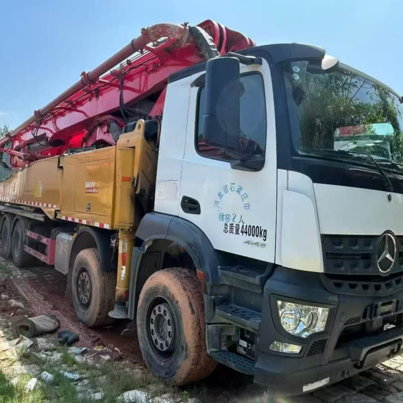 2020 Sany 56m truck mounted concrete pump