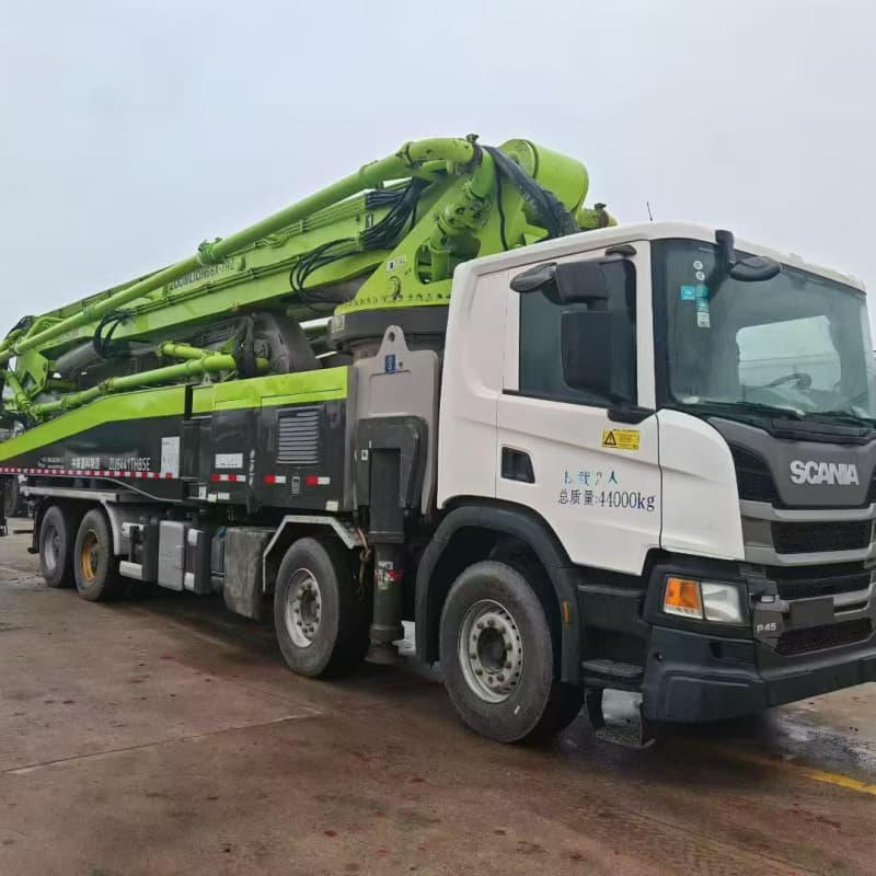 2020 zoomlion scania 63m concrete pump truck for sale0 zoomlion scania 63m concrete pump truck for sale