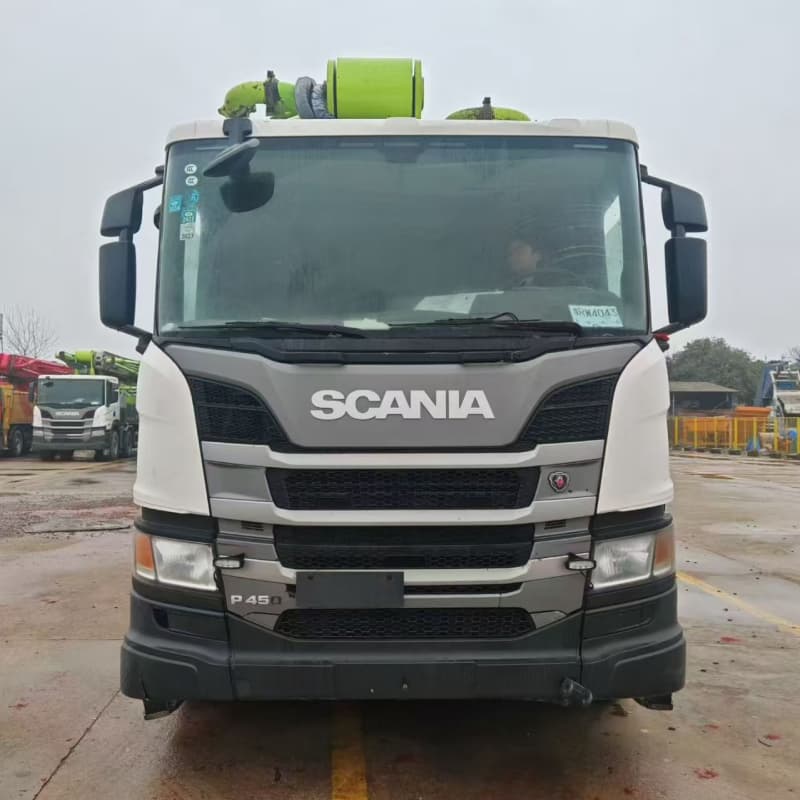 2020 Zoomlion 63-Meter Concrete Pump Truck with Scania Chassis