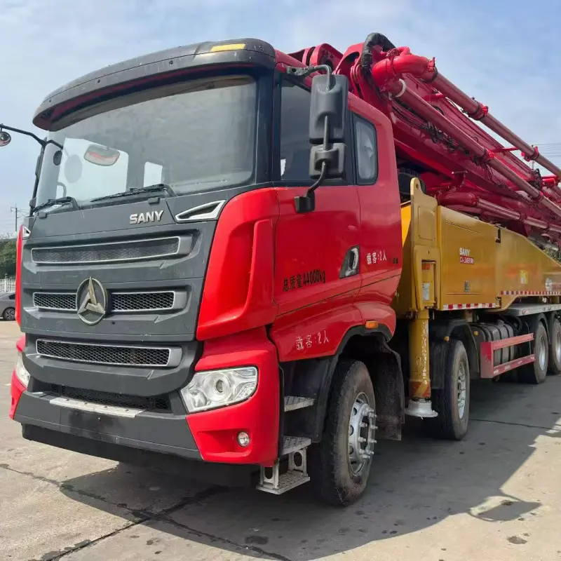 sany 56m concrete pump truck 2021