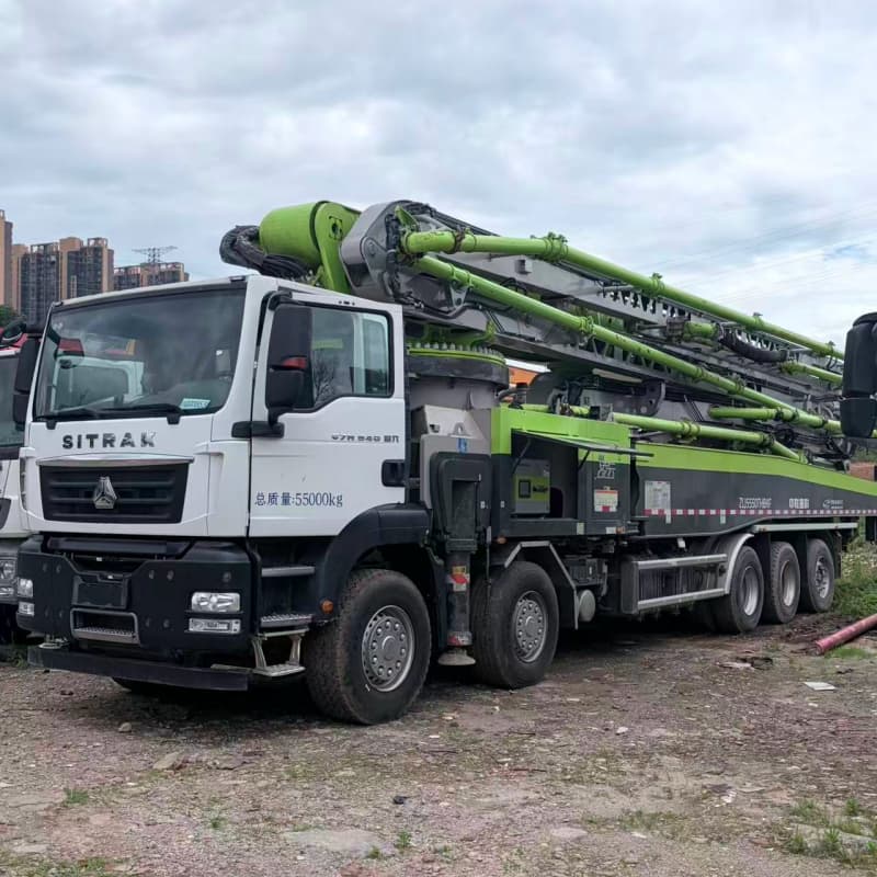 70M used zoomlion concrete pump for sale