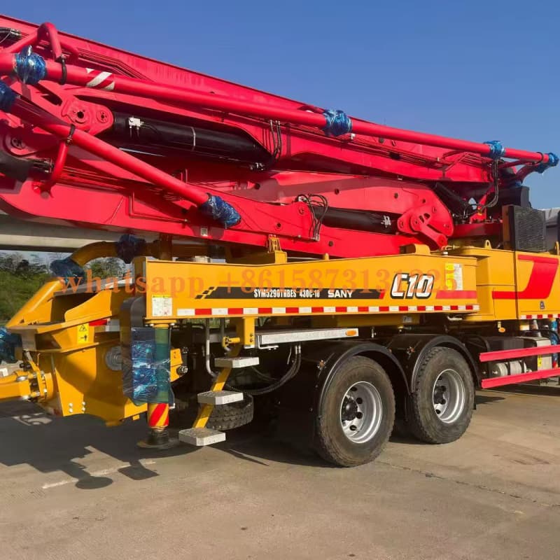 43m sany concrete pump truck near me
