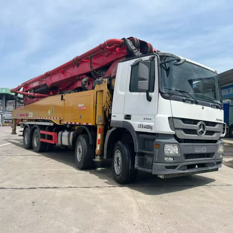 2019 sany 56m concrete pump truck