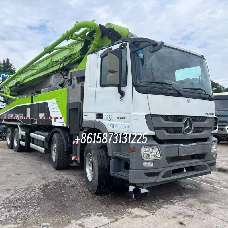 zoomlion 56m concrete pump truck