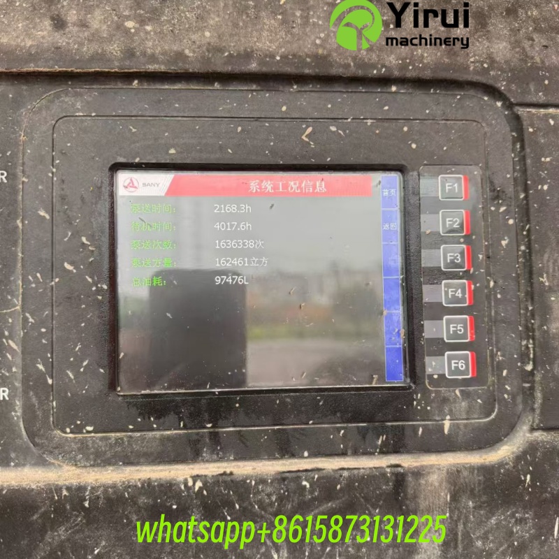 2019 sany 56m used concrete pump for sale