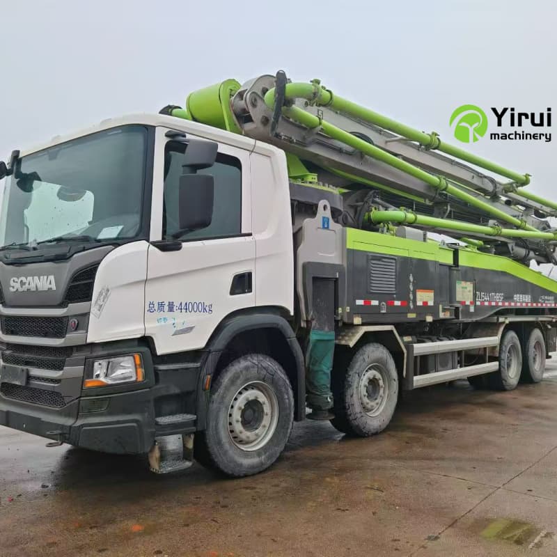 2023 56m Zoomlion Scania truck mounted concrete pump