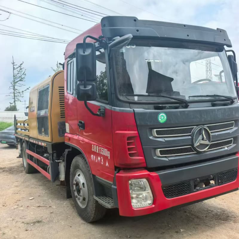 2023 sany trailer mounted concrete line pump