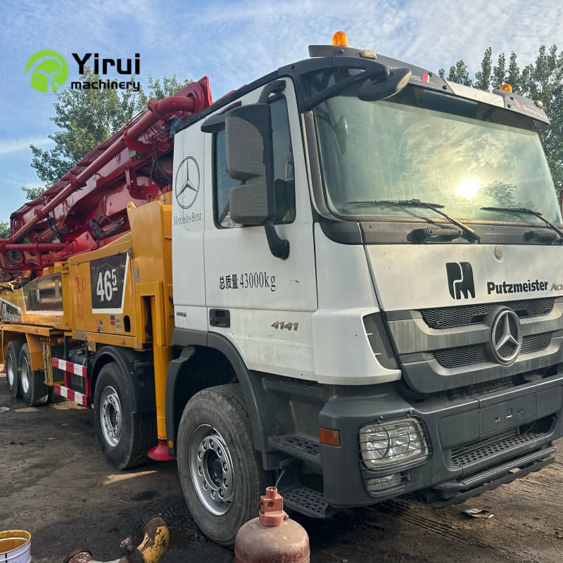 46m putzmeister concrete pump
