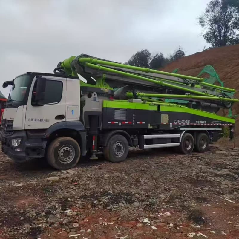 56m zoomlion concrete pump truck for sale