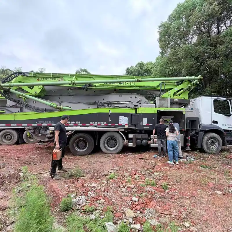 zoomlion concrete pump