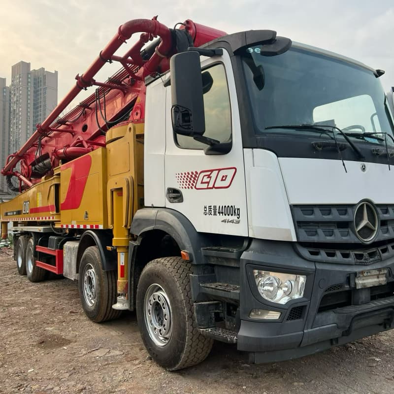 used concrete pumps in iraq