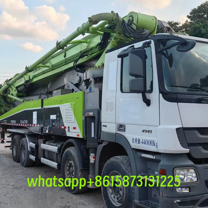 Zoomlion Mercedes 56m pump