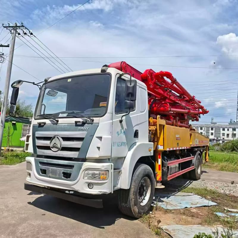 2019 sany 37m pump truck