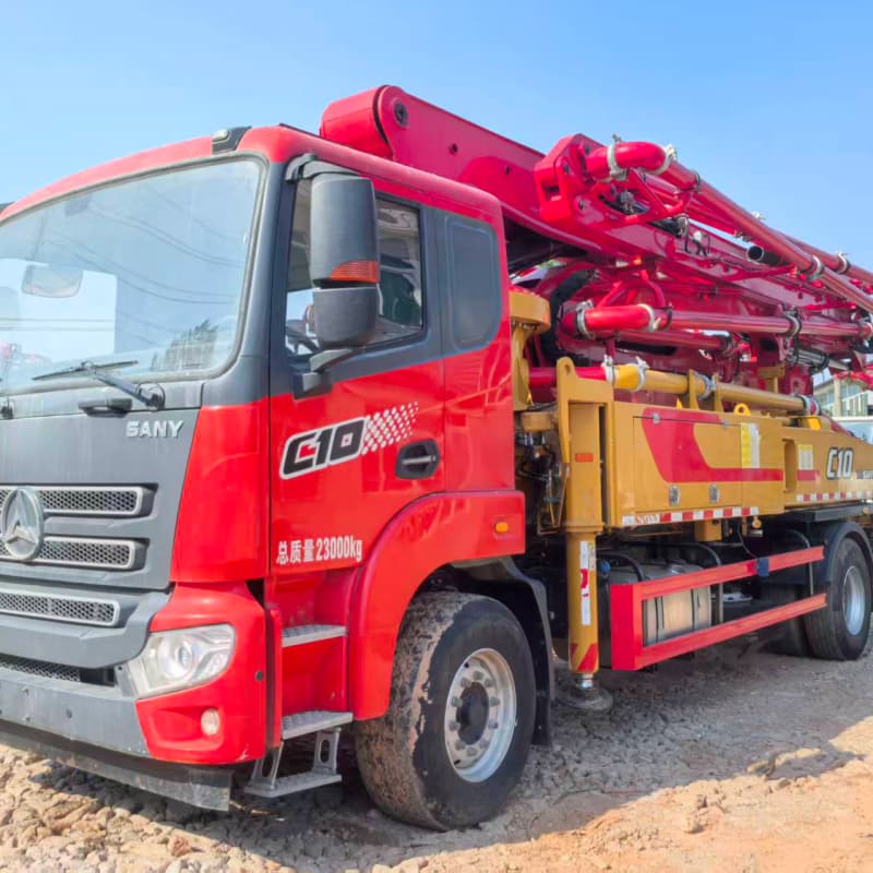 sany 37m concrete pump