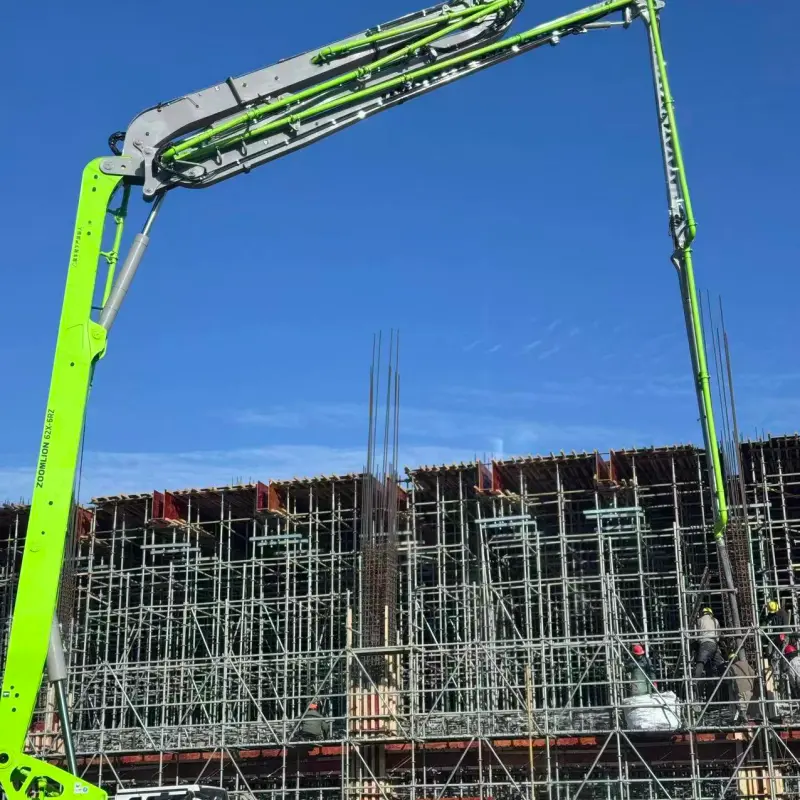concrete trailer pump