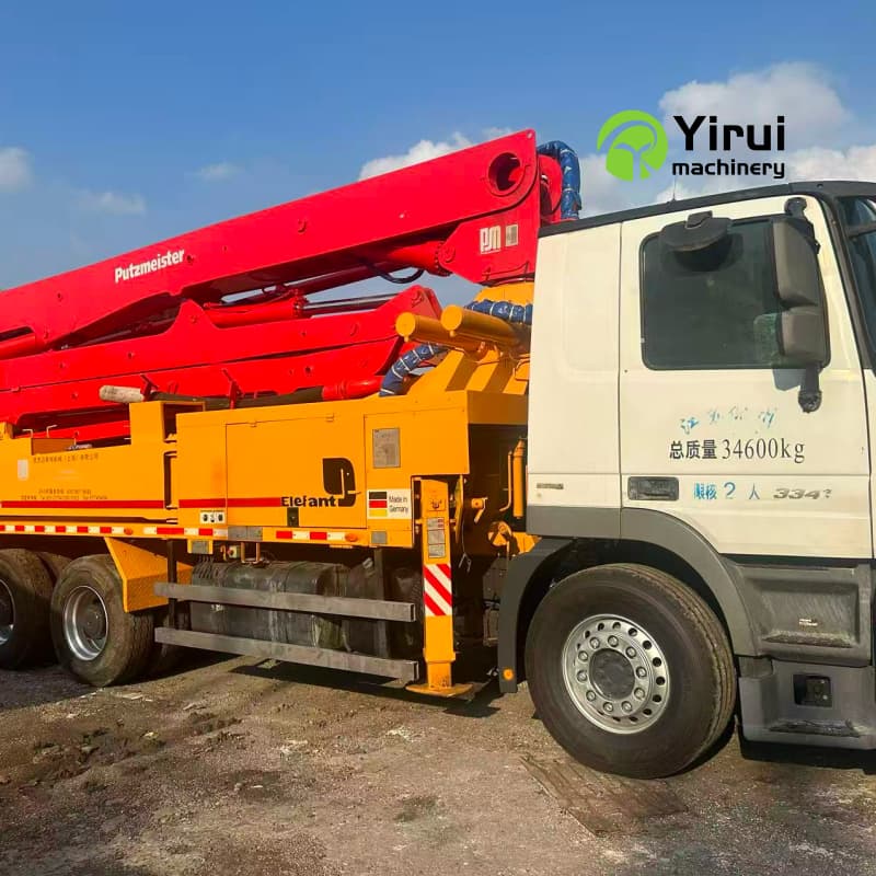 putmeister concrete pump specifications