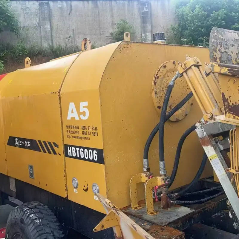 sany stationery concrete pump