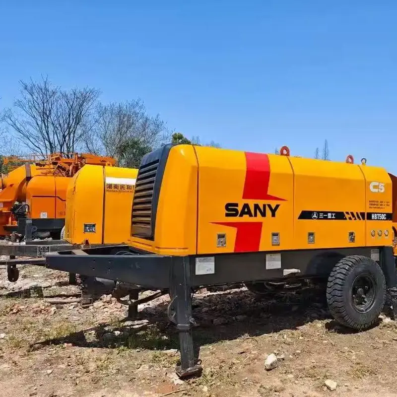 used trailer concrete pump for sale