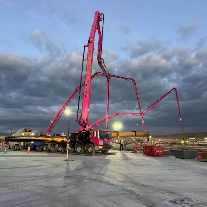 truck mounted concrete pump market
