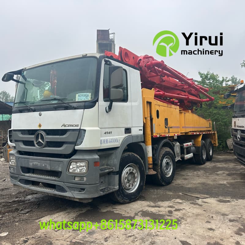putzmeister 42m concrete pump