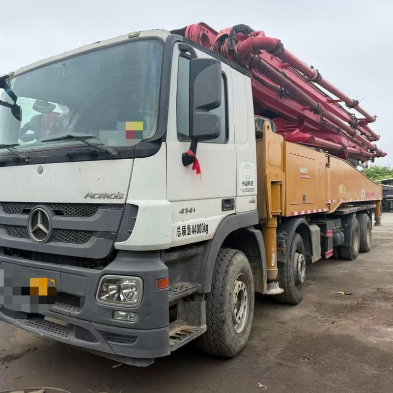 used sany 56m pump