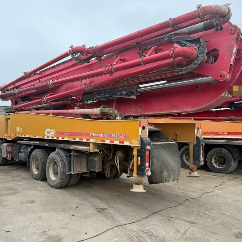 sany 56m pump truck
