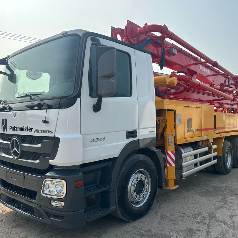 putzmeister 38m concrete pump