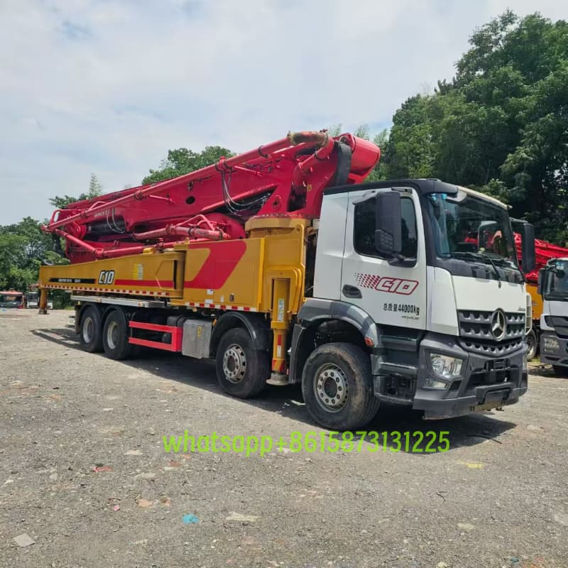 sany 62m pump truck