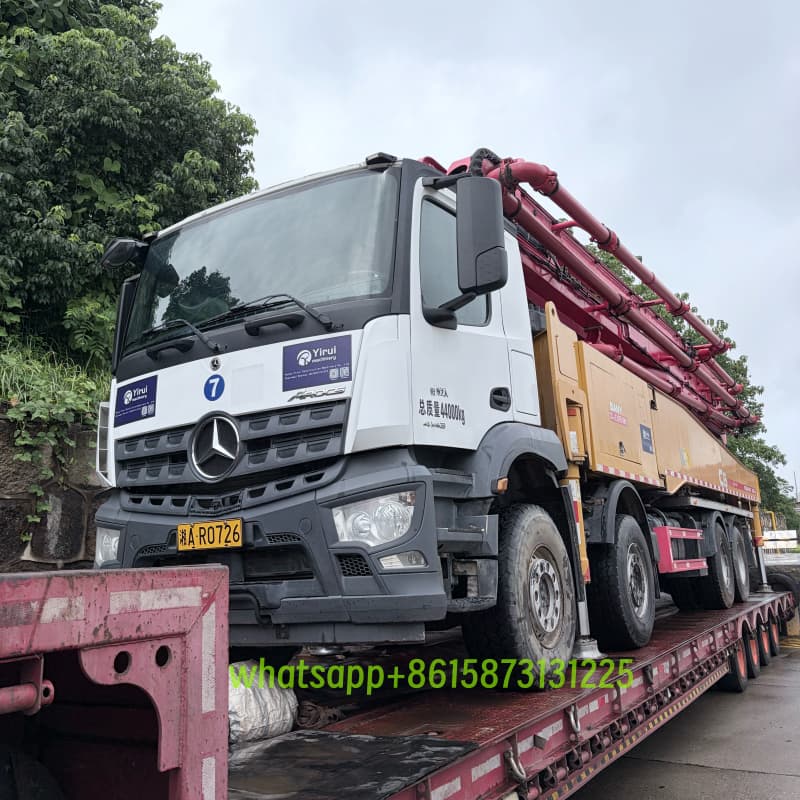 sany 56m pump truck