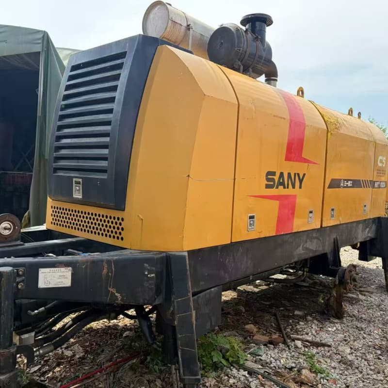 sany trailer concrete pump 120