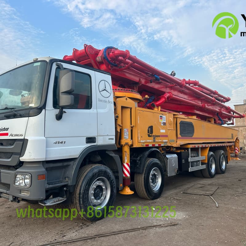 putzmeister pump truck