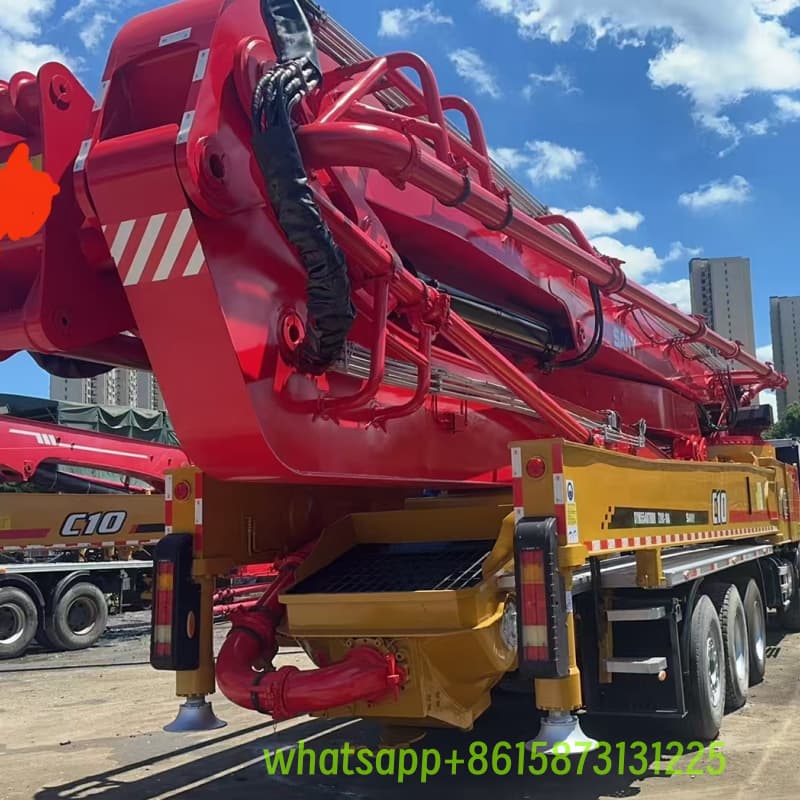 sany 72m concrete pump