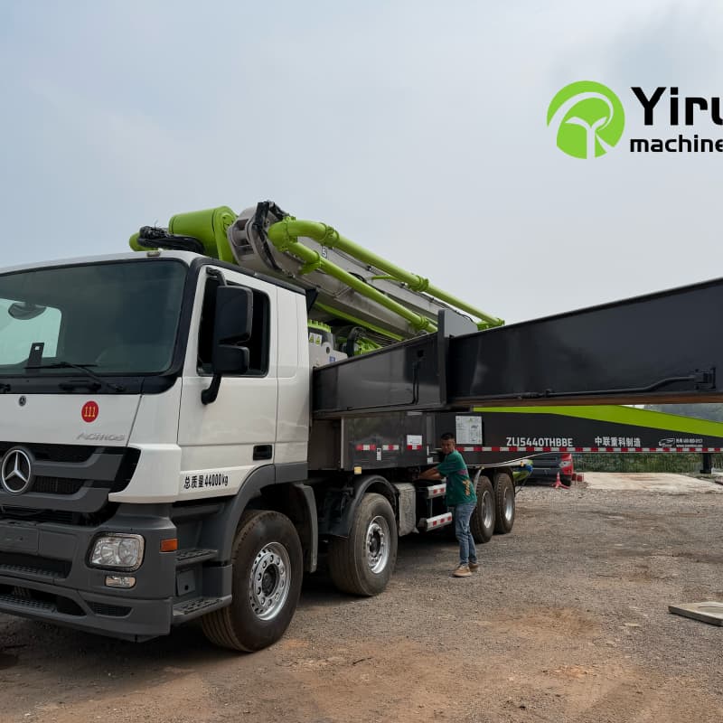 zoomlion 56m pump truck