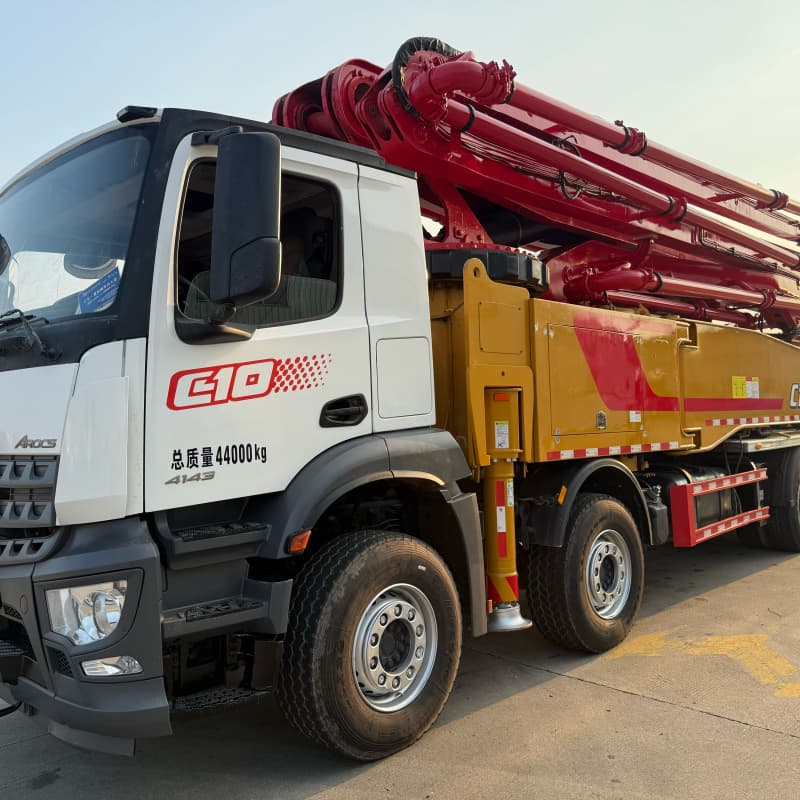 sany 56m concrete pump