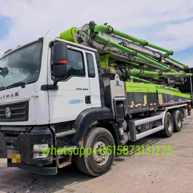 Zoomlion sitrak 50m pump truck