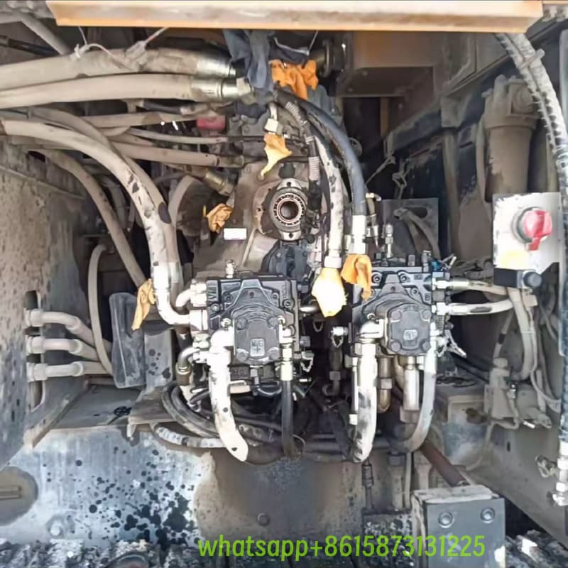maintain a concrete pump