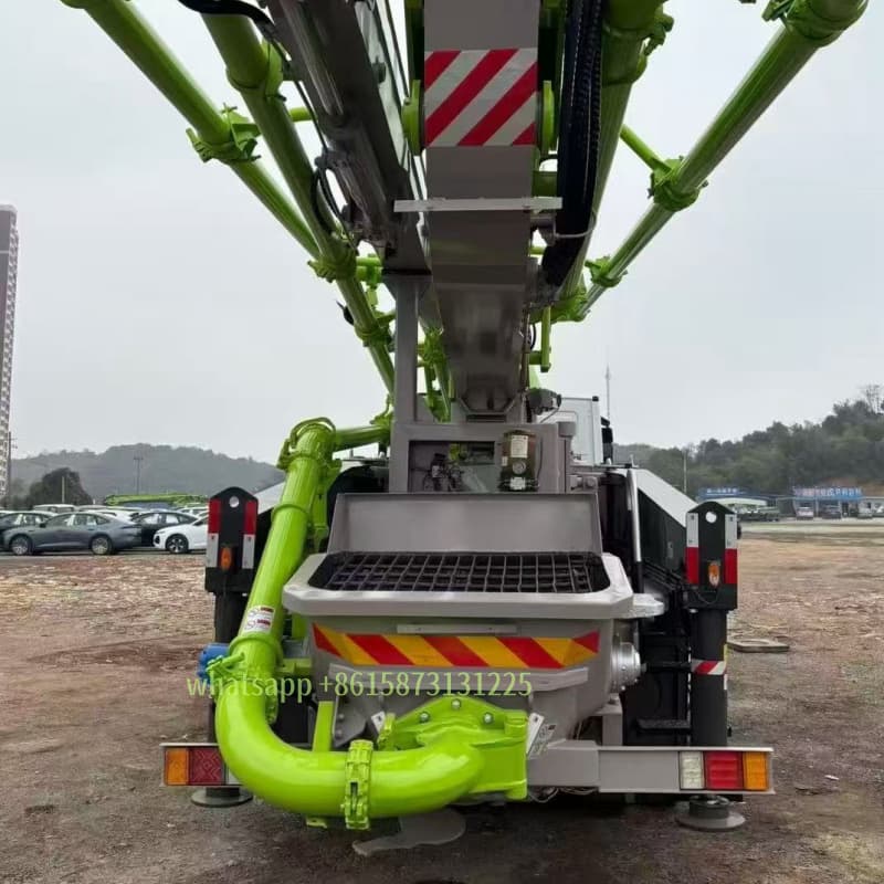 zoomlion 38m pump truck