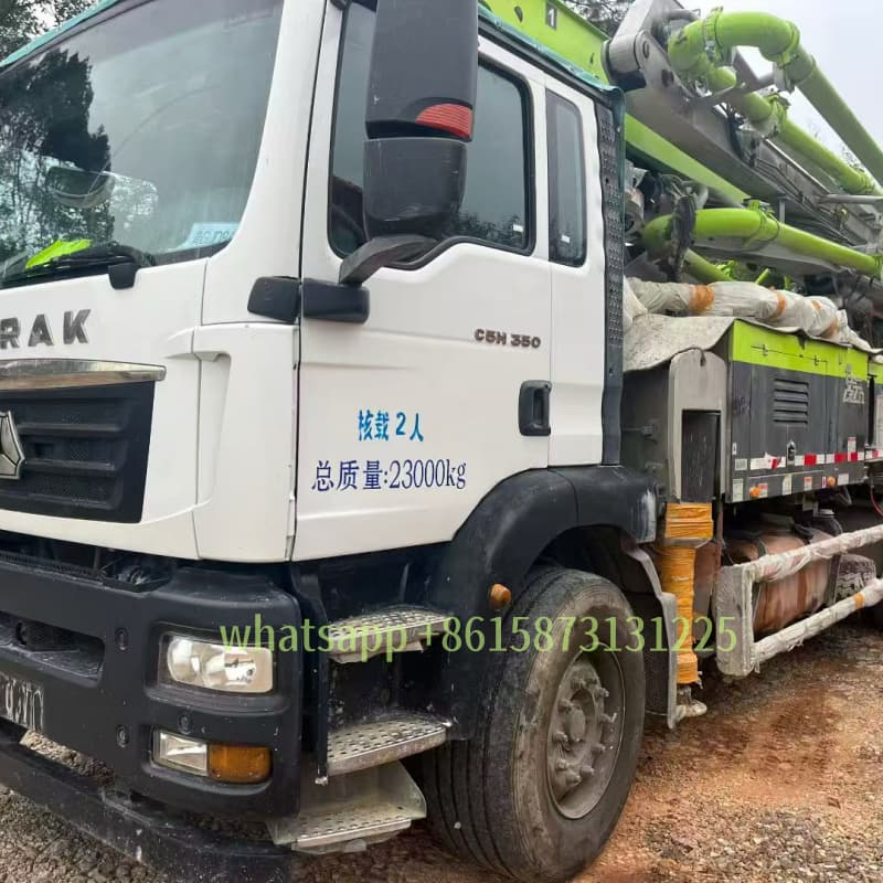 38m zoomlion sitrak pump